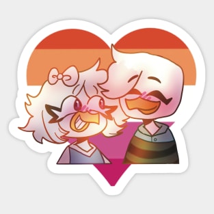 Weblena ( Webby x Lena ) Sticker